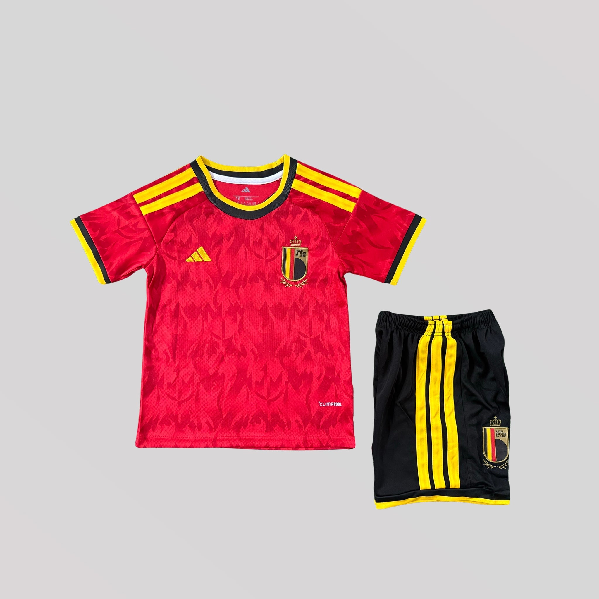 Belgium 2026 Home World Cup Kids Size Kit