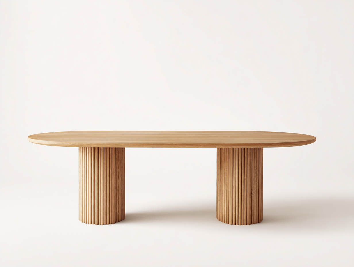 Tavolo da giardino - legno - 170x85x75 cm - naturale - stile moderno-Raluxmohaus