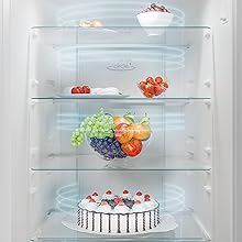 nevera y congelador independientes;frigorifico combi no frost;frigorifico combi blanco