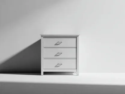 Table de chevet-MDF-55 x 38 x 60 cm-blanc-style moderne-Zalahahaus