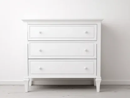 Table de chevet-MDF-68 x 45 x 70 cm-blanc-style classique élégant-Zalahahaus