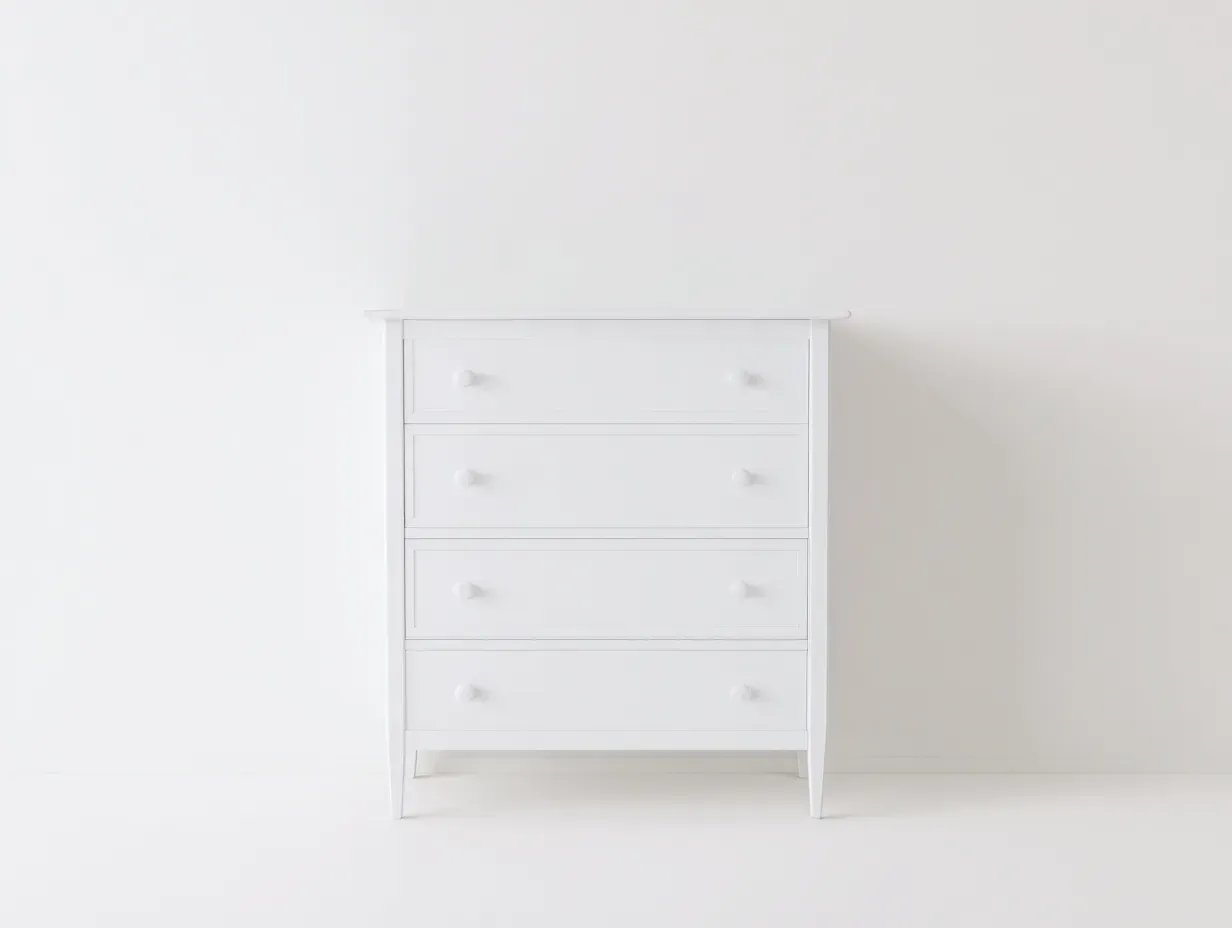 Table de chevet-MDF-62 x 42 x 72 cm-blanc-style classique moderne-Zalahahaus