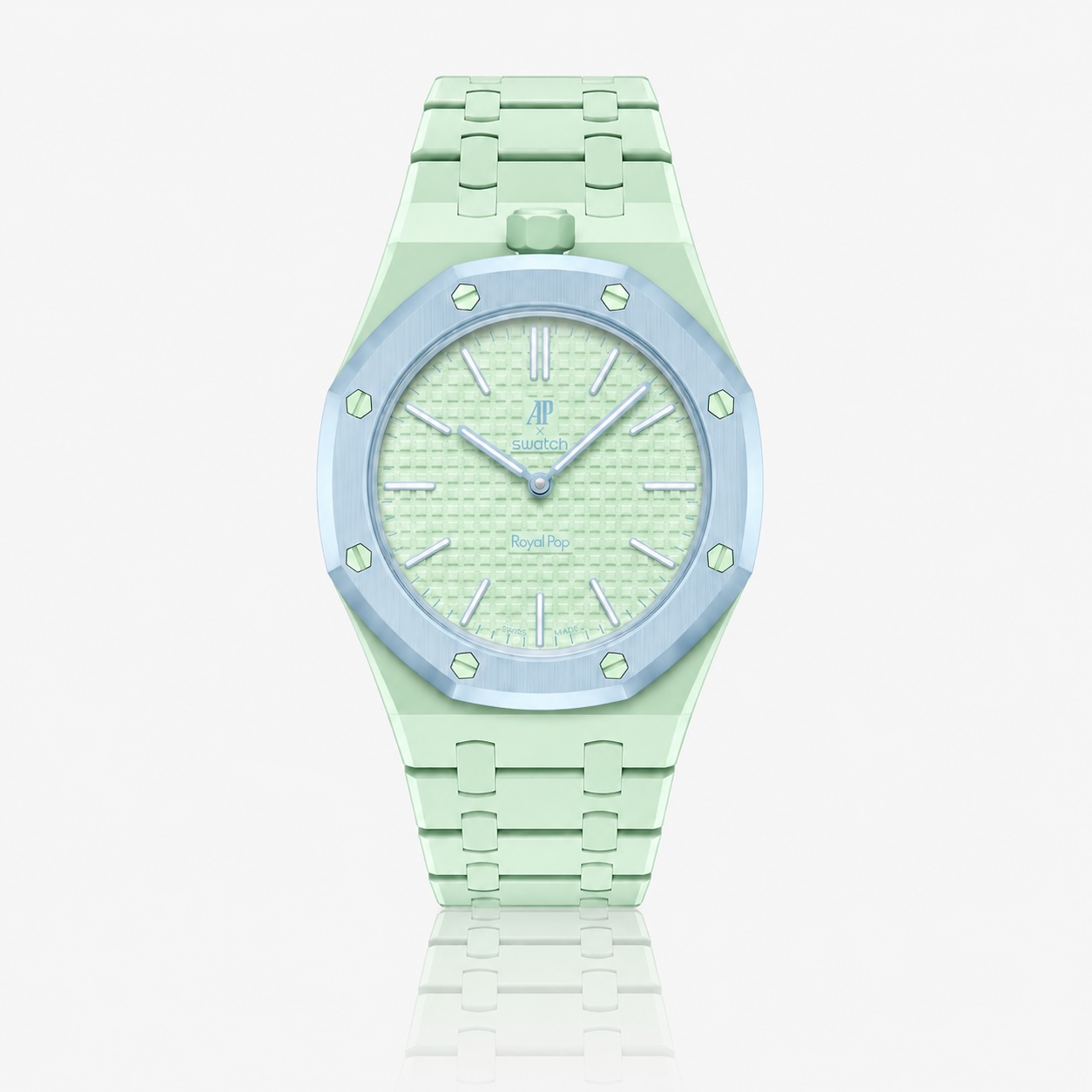 Bracelet Swatch Royal Pop Blaue Acht