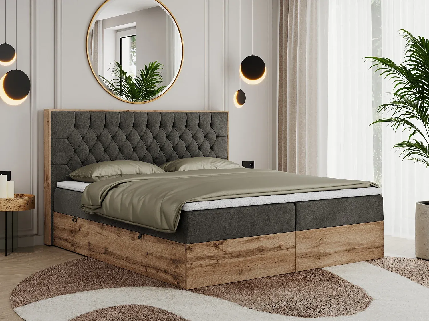 Schlafzimmer,Bereich Bett,Boxspringbett-My Shop