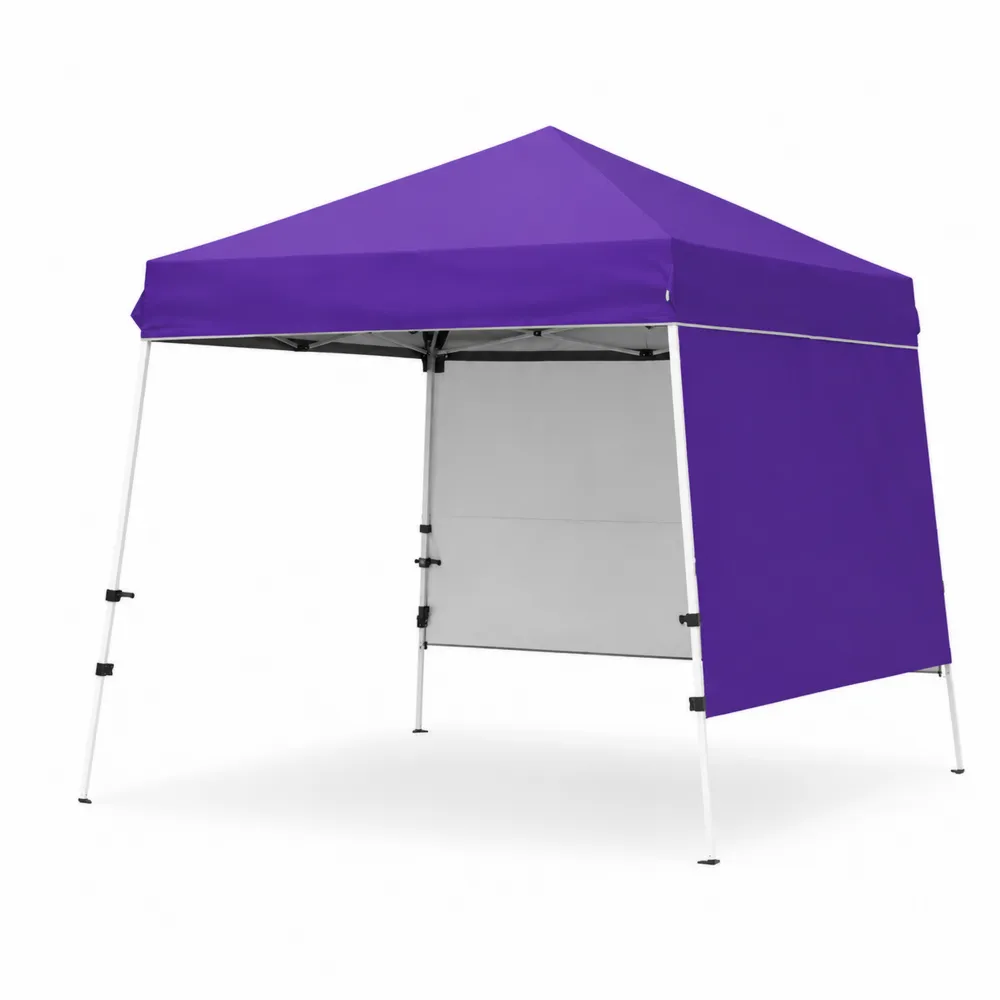 Tente pliante extérieure en métal 3x3m Violet