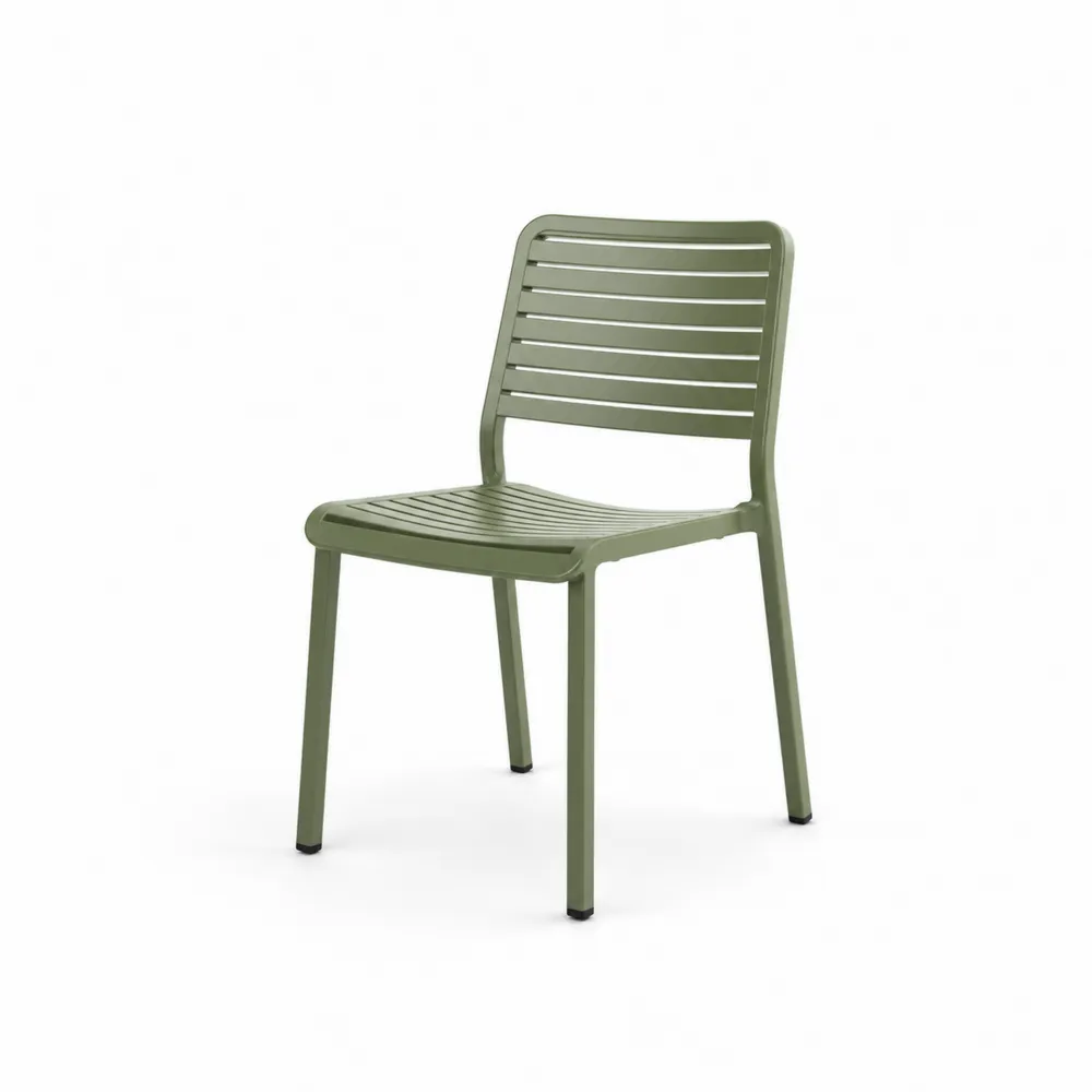 Chaise de jardin en plastique Vert