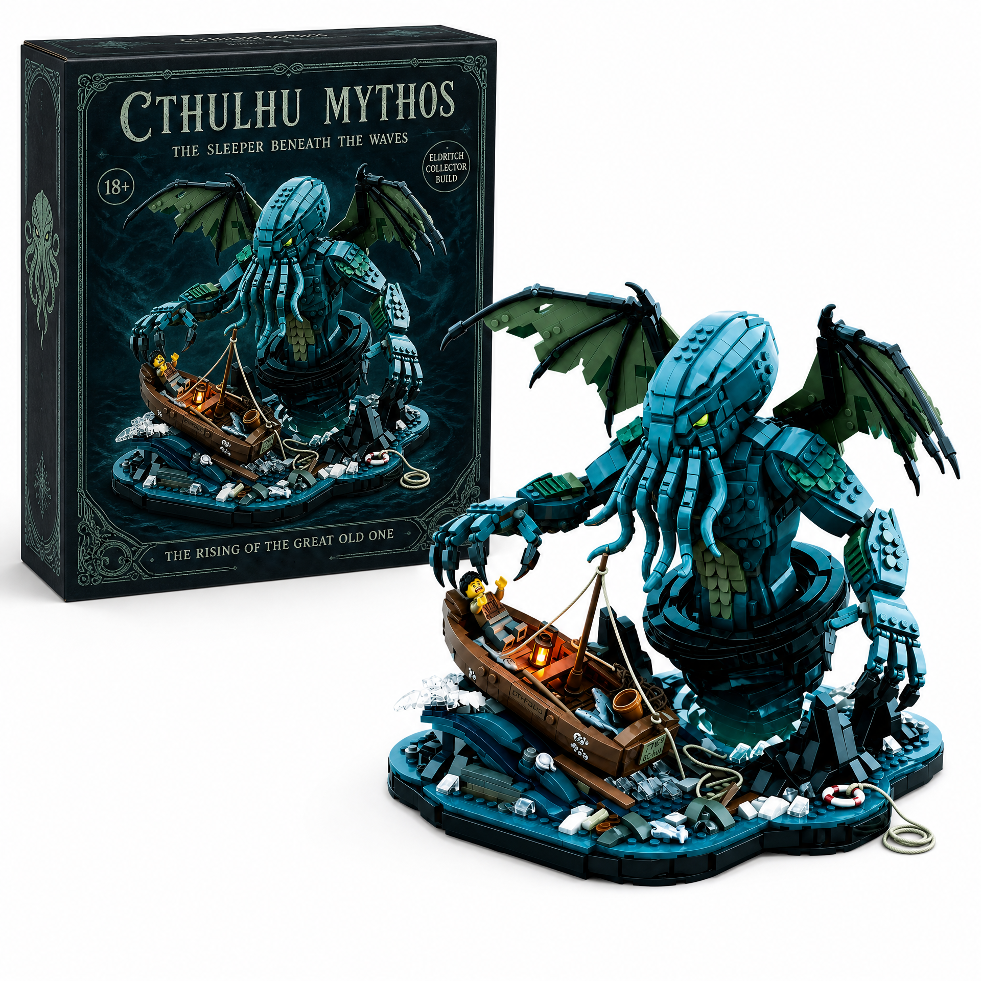 Call of the Leviathan: Cthulhu Rising Display Set