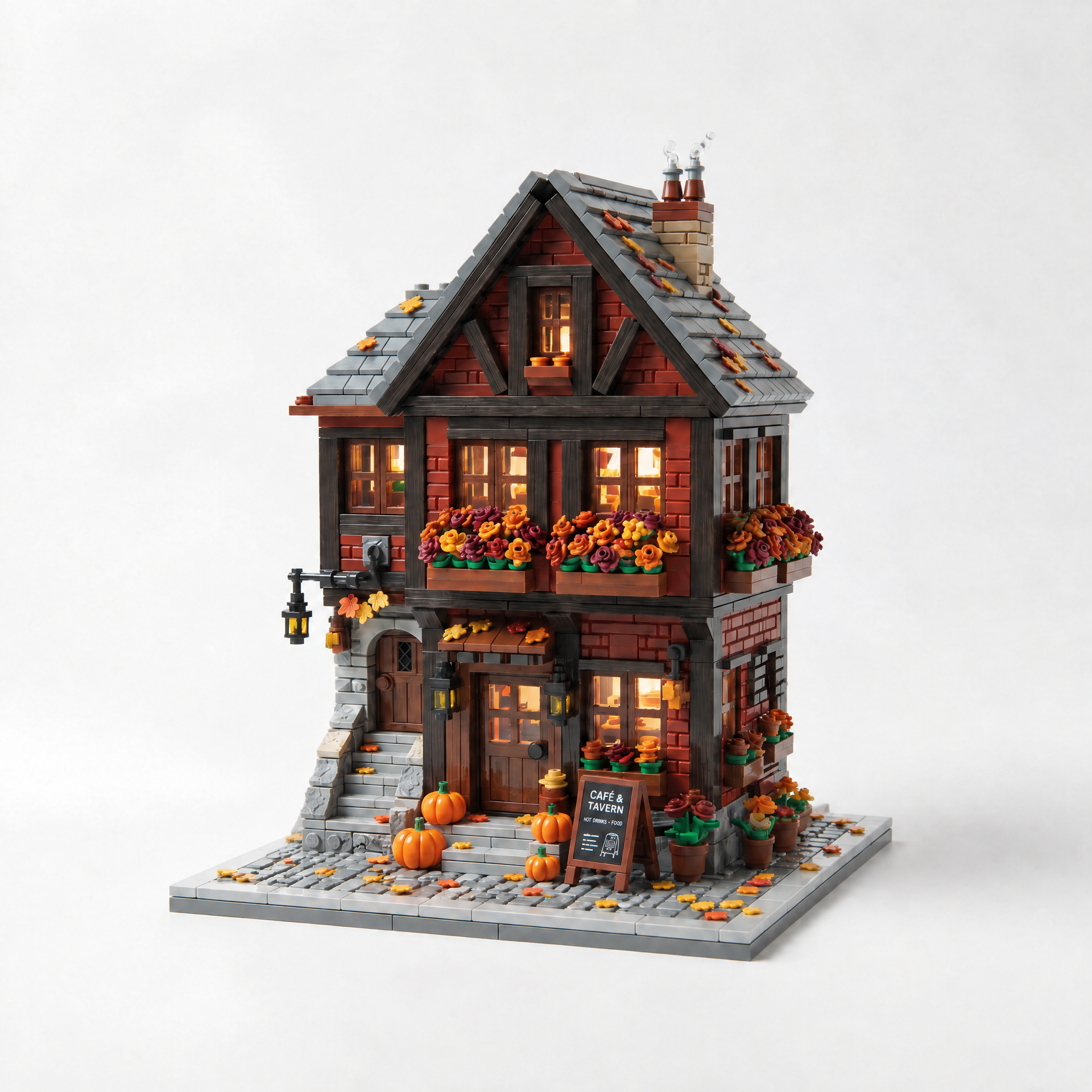 Autumn Harvest Country Café Building Set