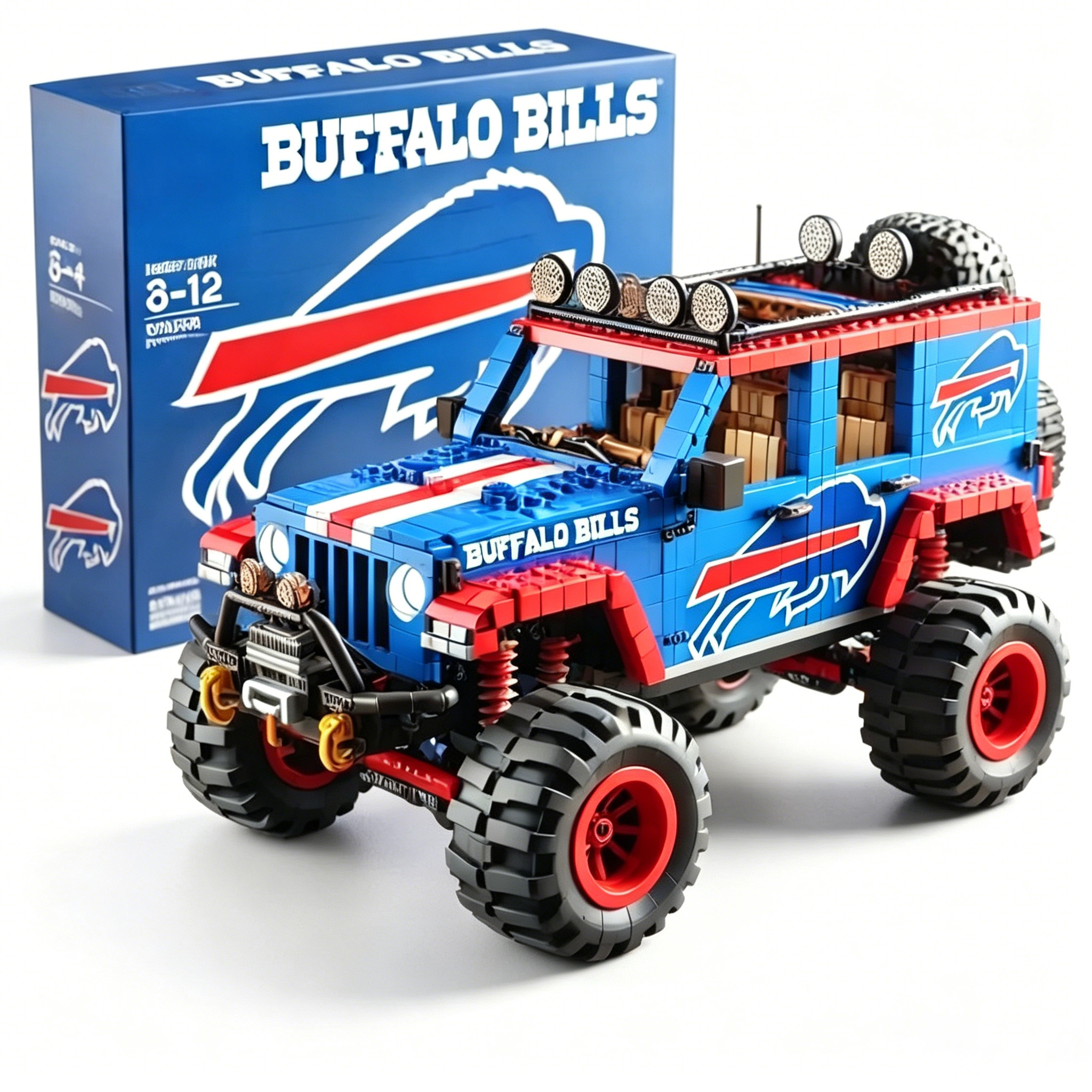 Off-road Model Toy Car Building Blocks