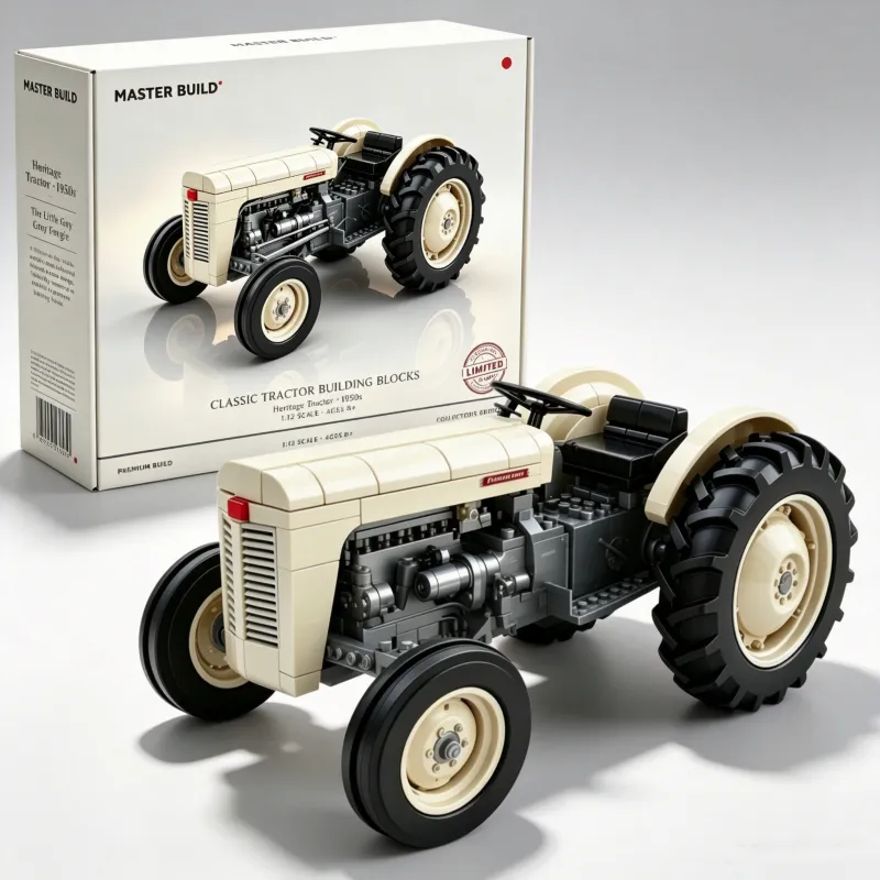 🌾Harvest Time: Vintage 8N Tractor Brick Set - A Tribute to the Classic Farm Legend of the 1950s