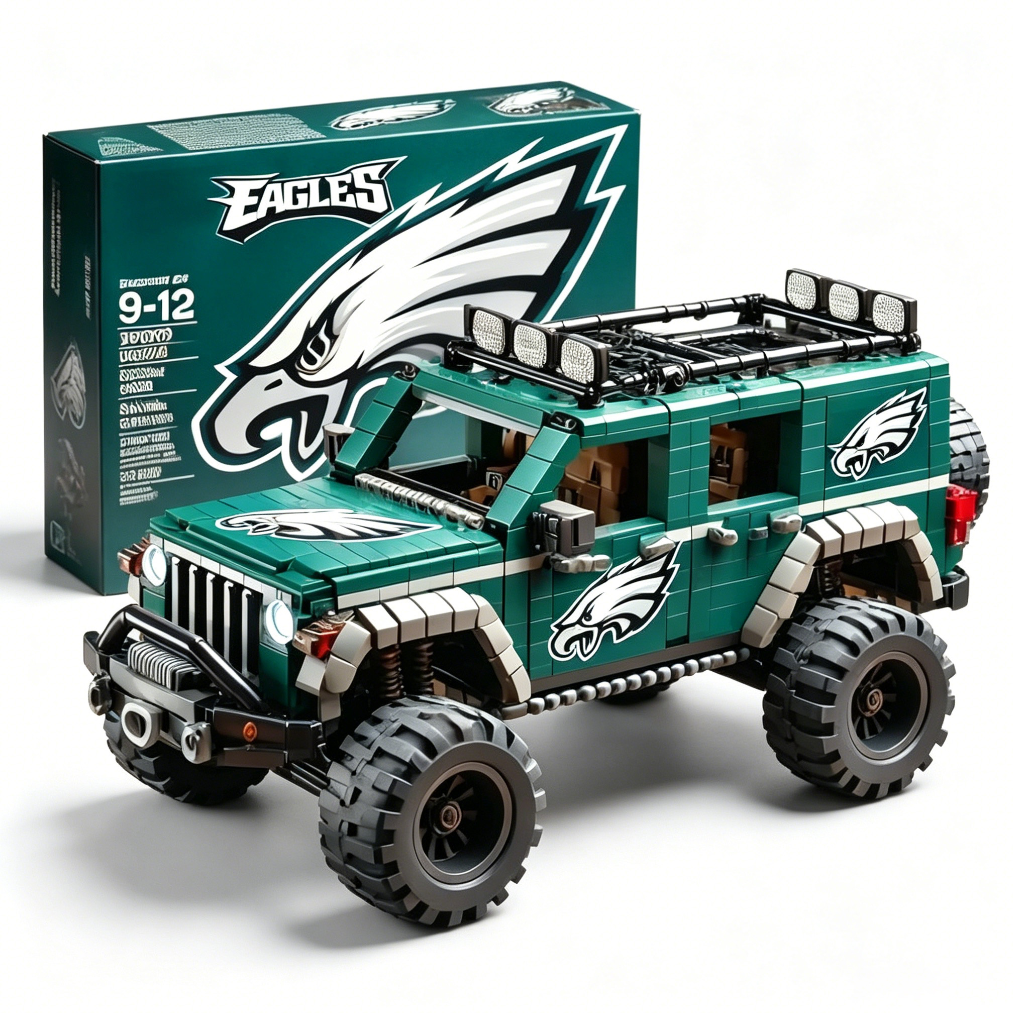 Off-road Model Toy Car Building Blocks