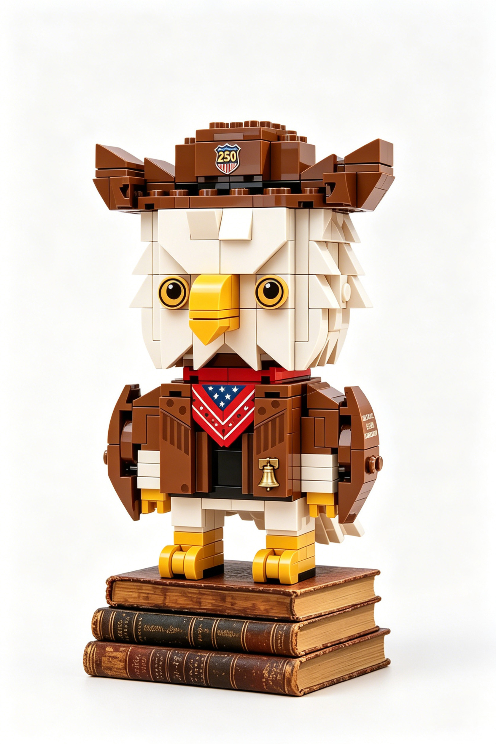 Eagle Building Block Toy Model Ornament 