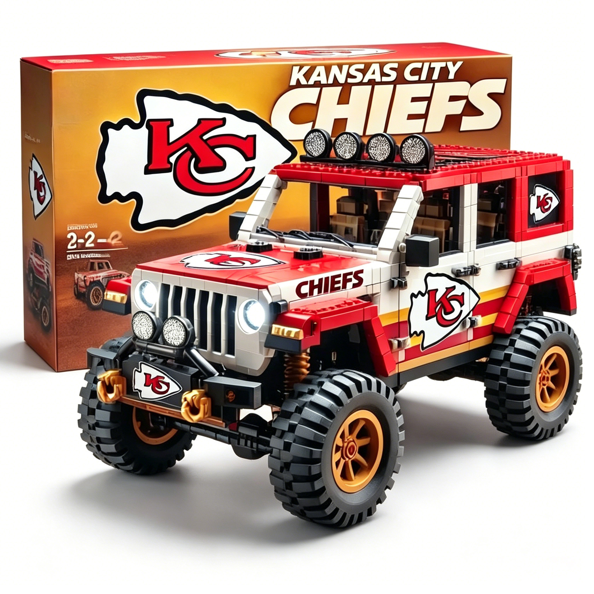 Off-road Model Toy Car Building Blocks