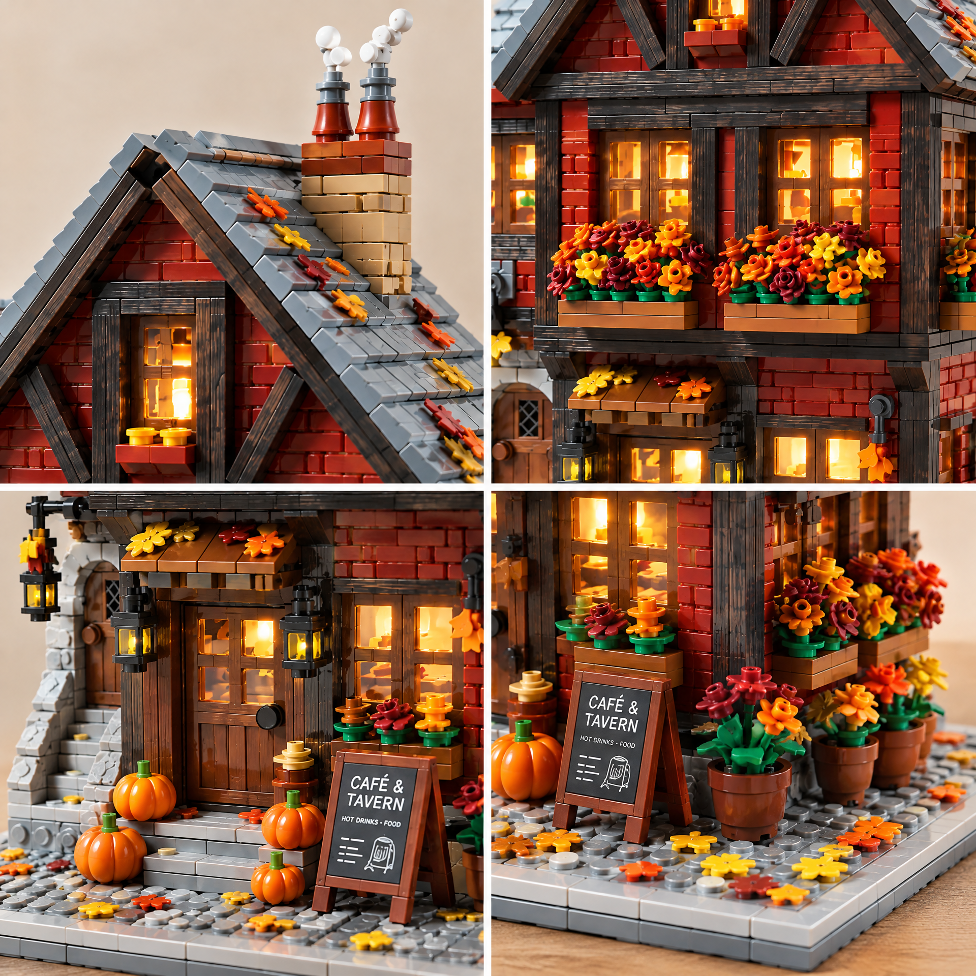 Autumn Harvest Country Café Building Set