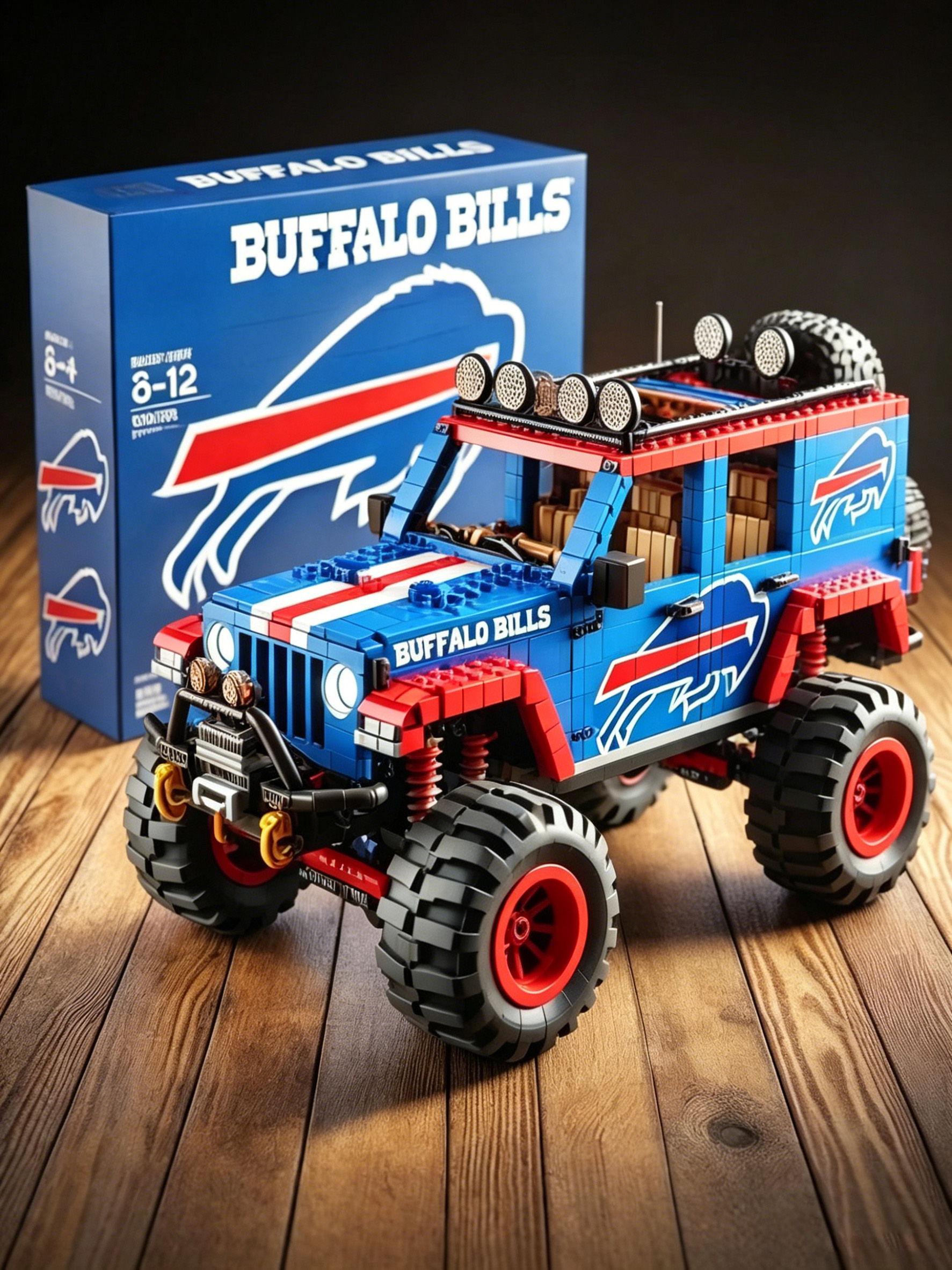 Off-road Model Toy Car Building Blocks