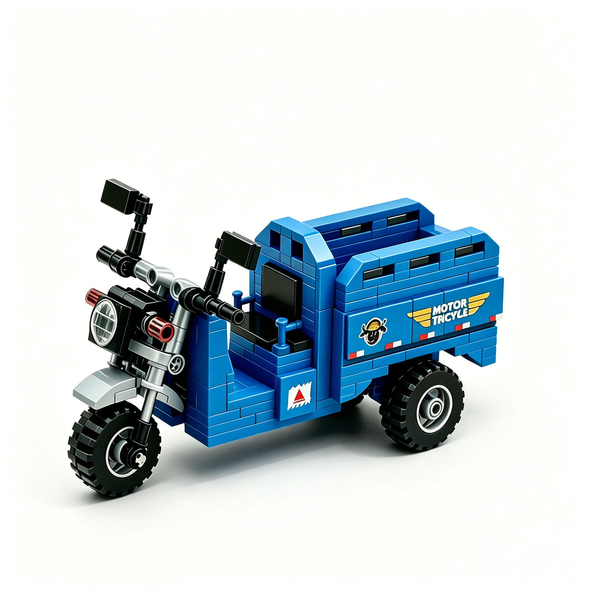 Motorcycle Building Blocks Educational Toy