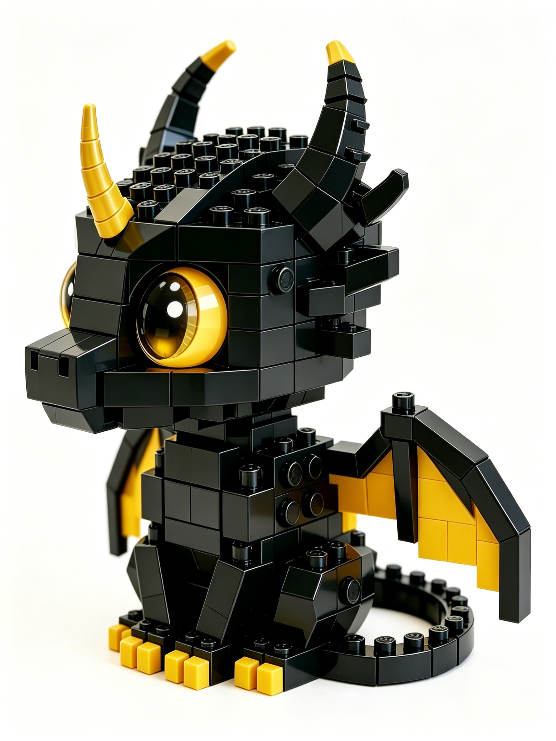 Little Black Dragon Building Blocks