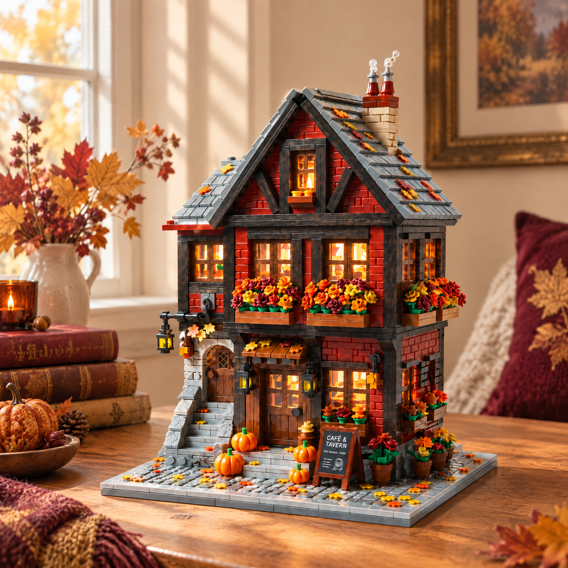 Autumn Harvest Country Café Building Set