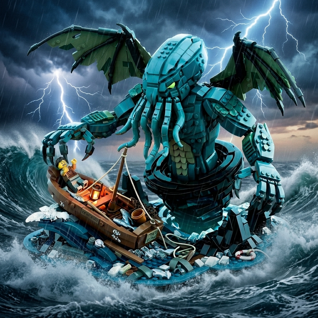 Call of the Leviathan: Cthulhu Rising Display Set