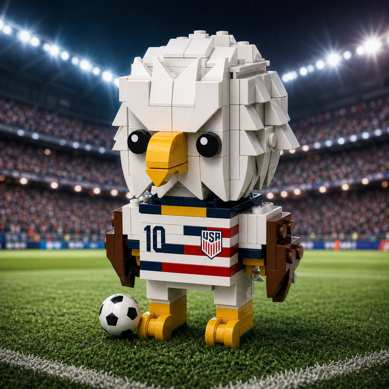 Victory Eagle: 2026 World Cup Edition Building Block Toy