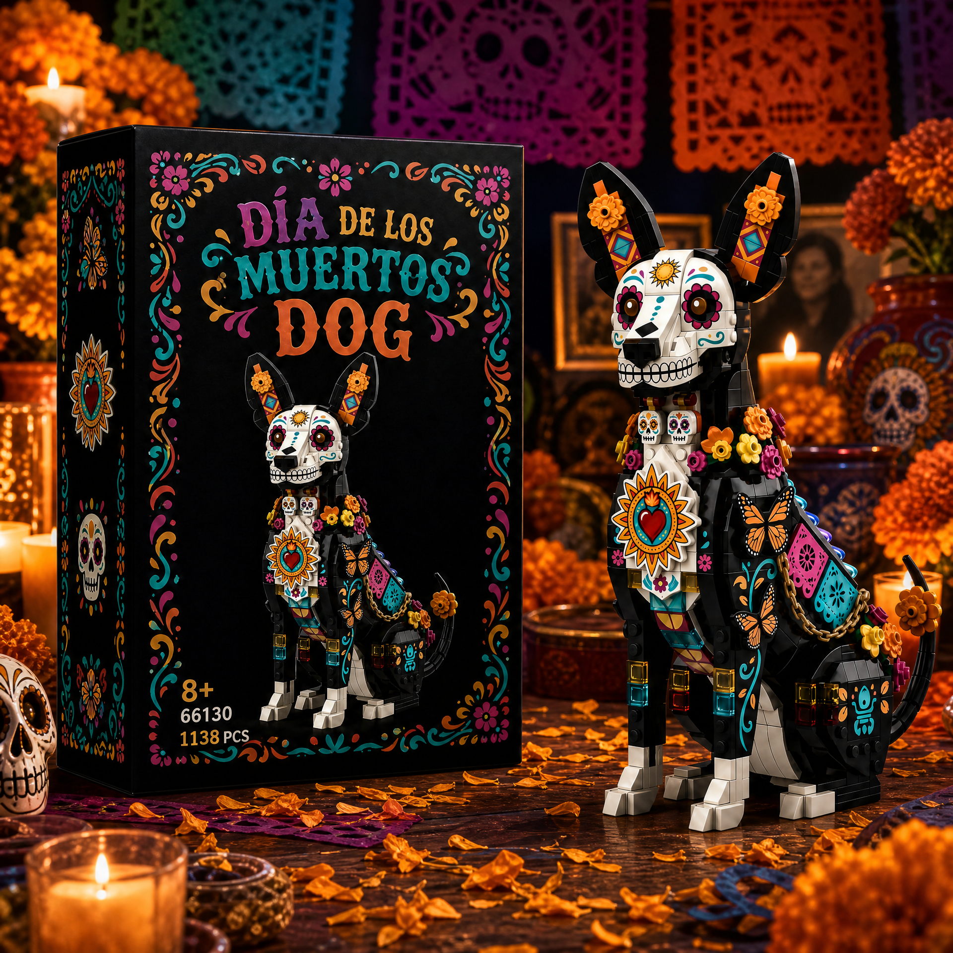 Día de los Muertos Dog: The Sacred Spirit Guide & Guardian