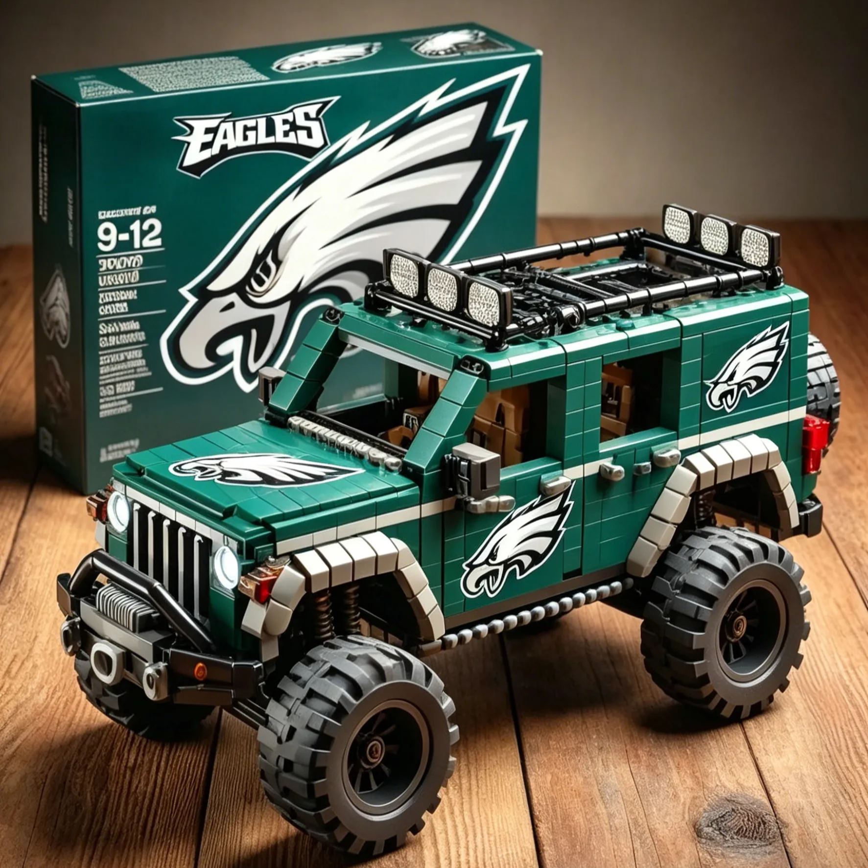 Off-road Model Toy Car Building Blocks