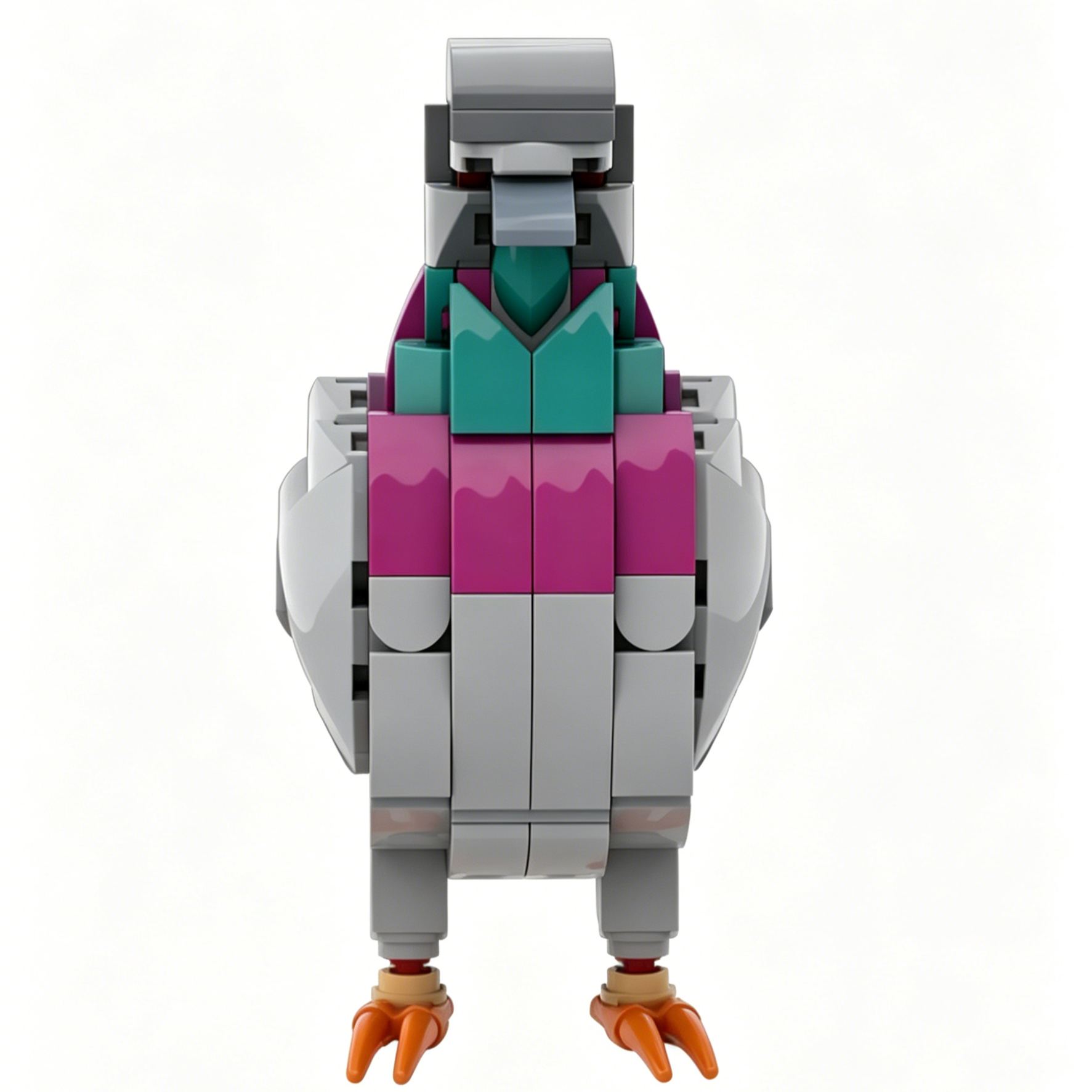 Realistic City Pigeon Brick Set