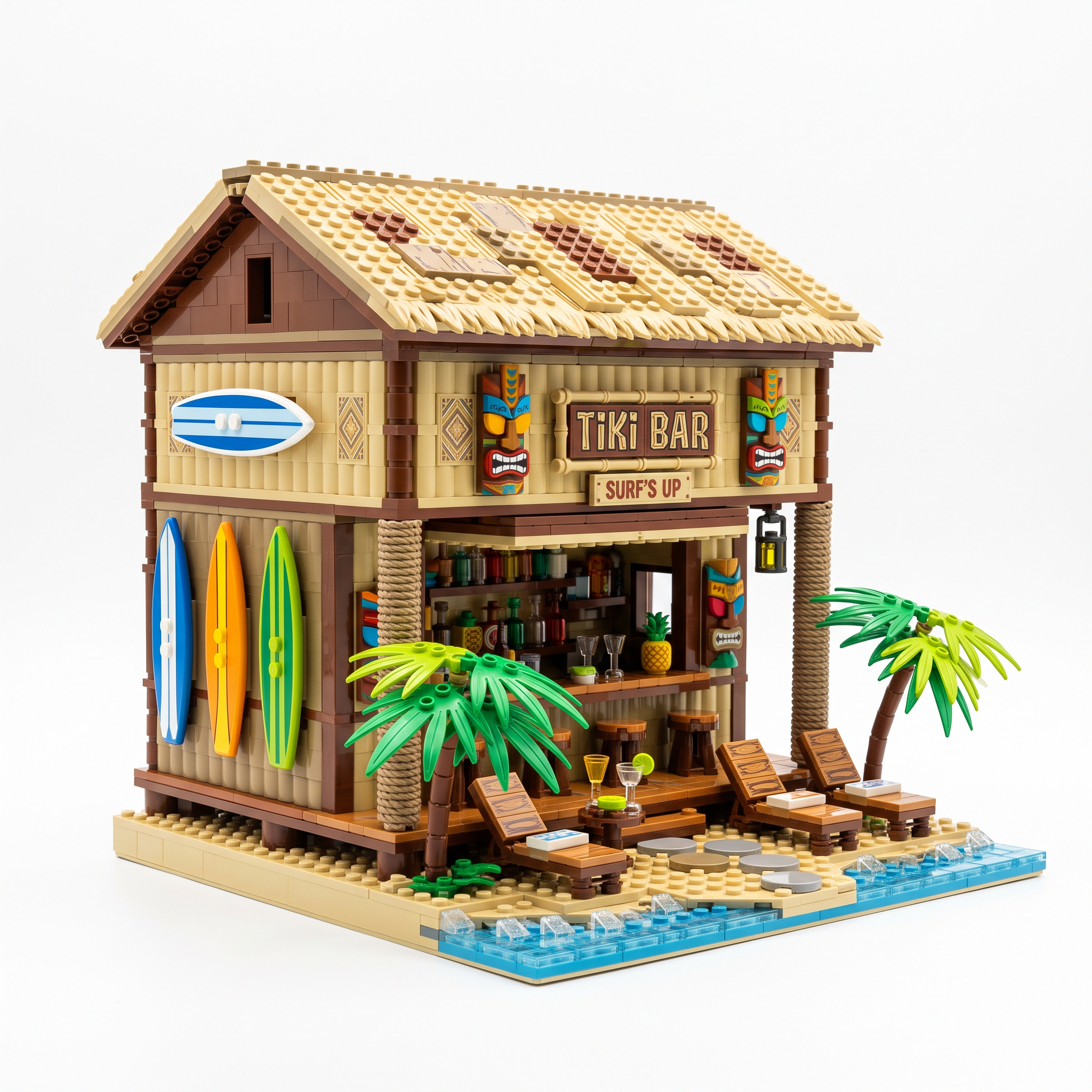 Tiki Surf Beach Bar: Tropical Island Shack Edition