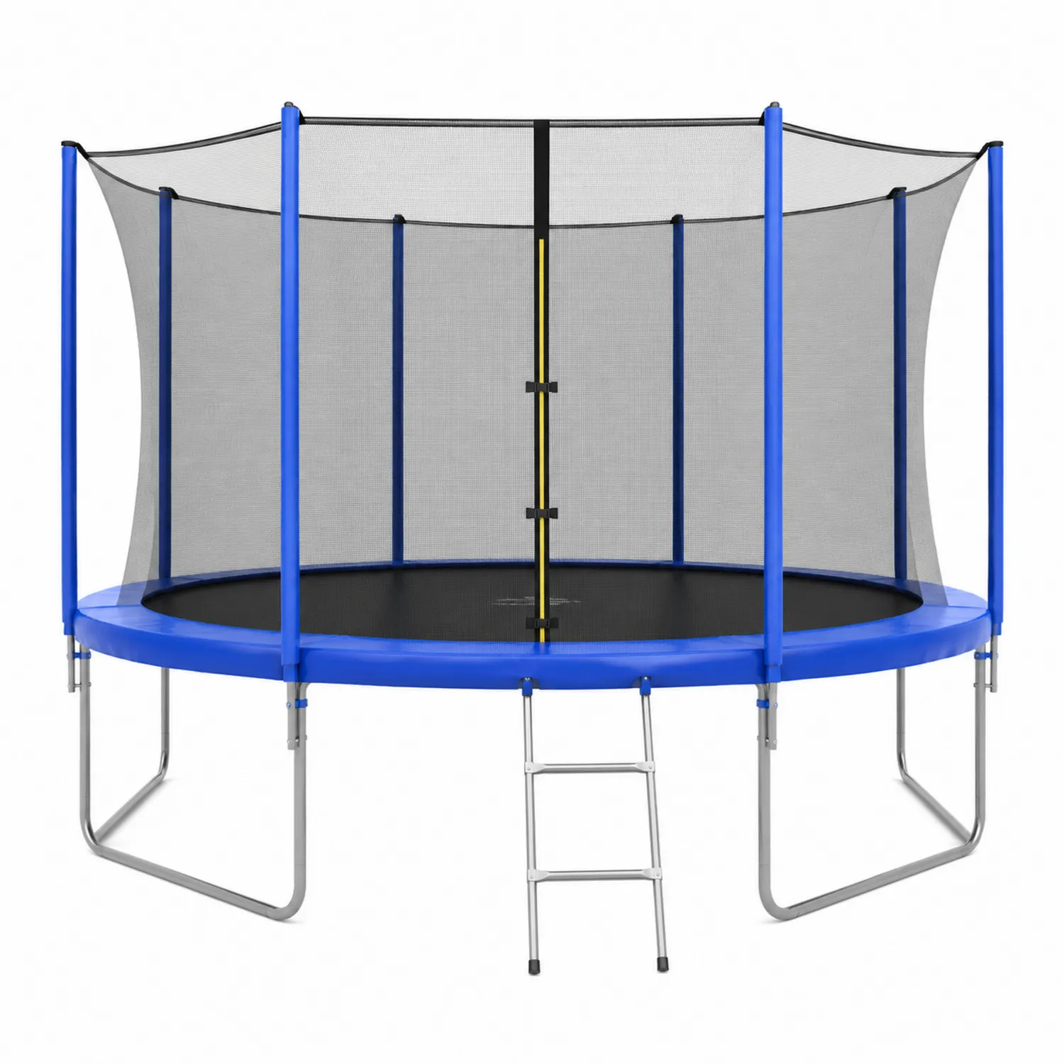Trampolina ogrodowa okrągła 305 cm z siatką i drabinką