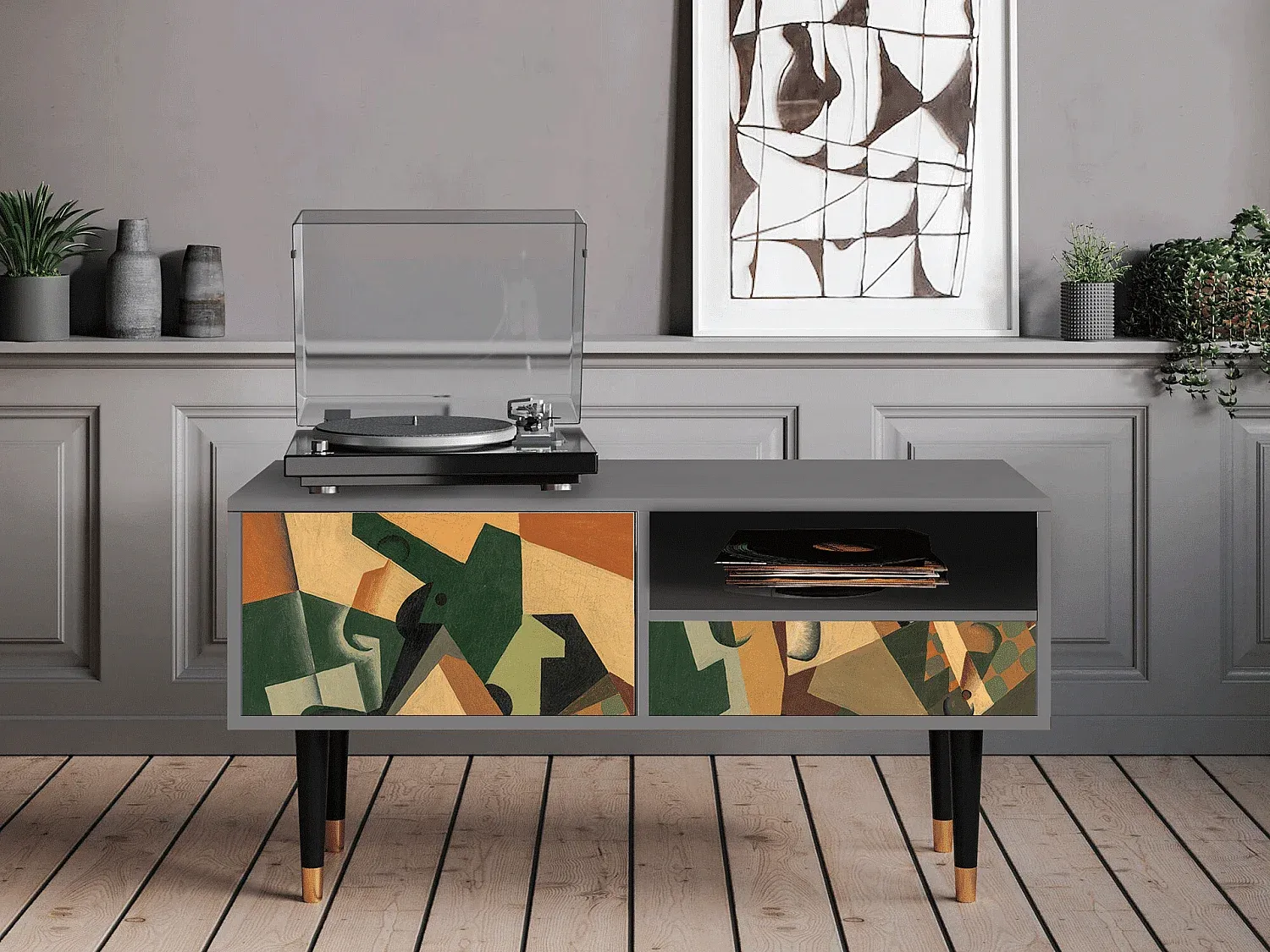 Wohnzimmer und Flur,Wohnzimmermöbel,TV-Board-FURNIOLORA