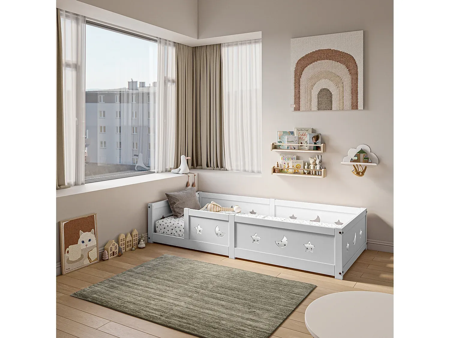 Schlafzimmer,Bereich Bett,Bettrahmen-FURNIOLORA