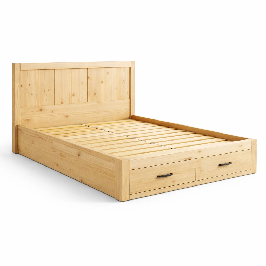 Bett mit stauraum - HOMELIQUE
