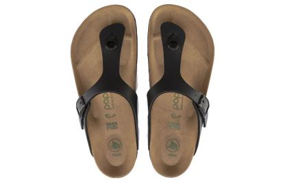 Birthtkenstock Gizeh Platform Vegan Birko-Flor 'Black' 1018546