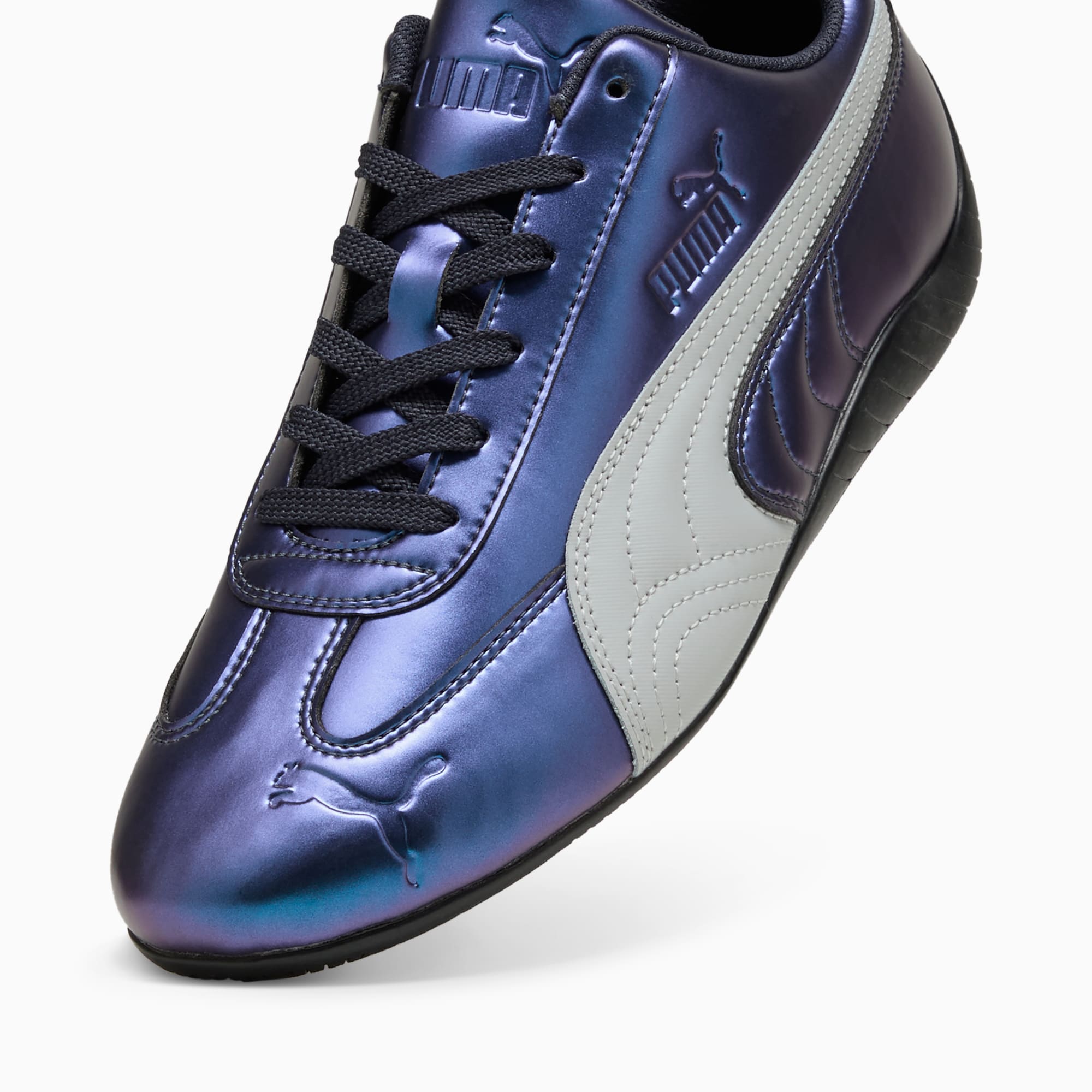 ユニセックス スピードキャット Y2K スニーカー, New Navy-Cool Light Gray, extralarge-JPN