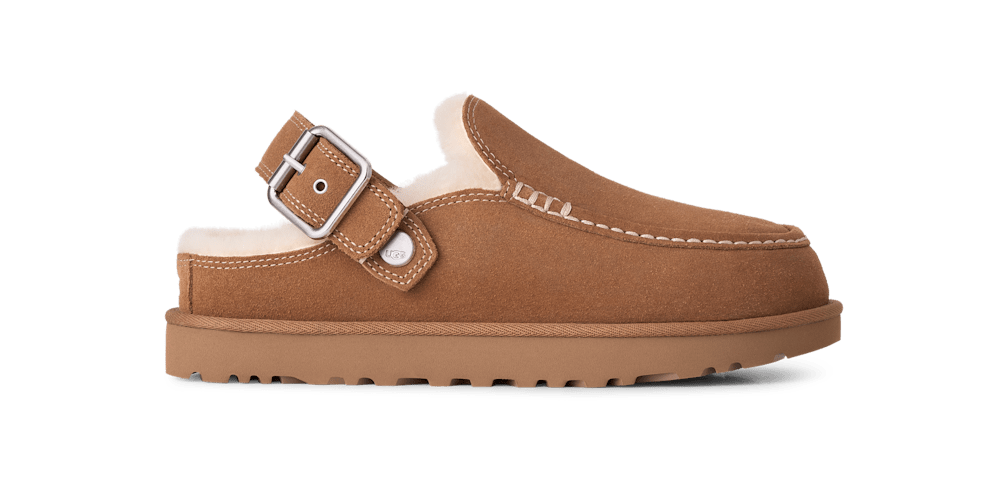 Goldenstar Evelina Clog - CHESTNUT