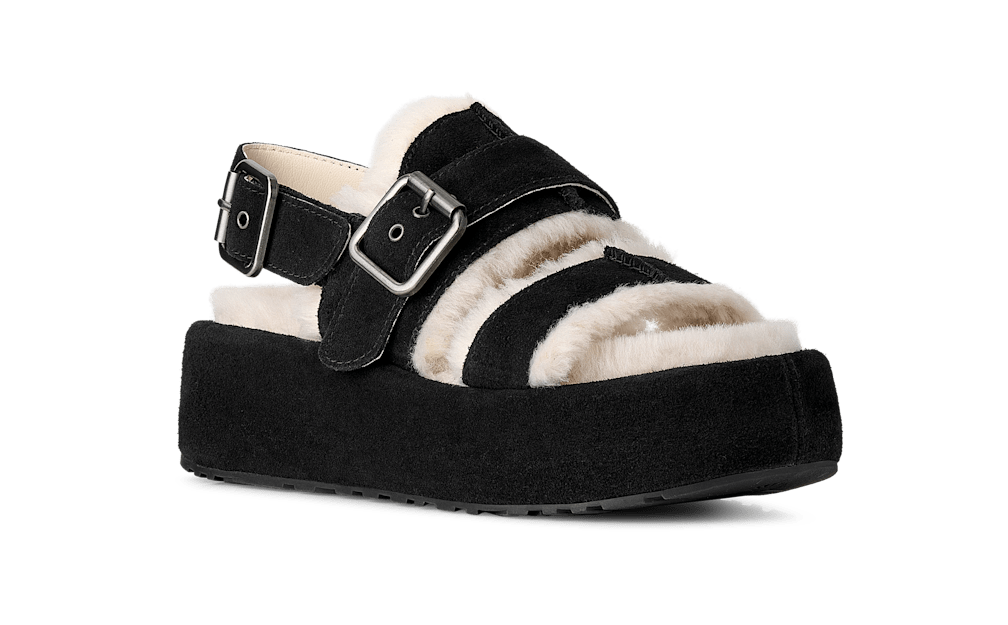 Enwrap Sandal - BLACK