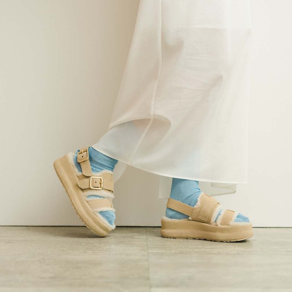 Enwrap Sandal - MUSTARD SEED