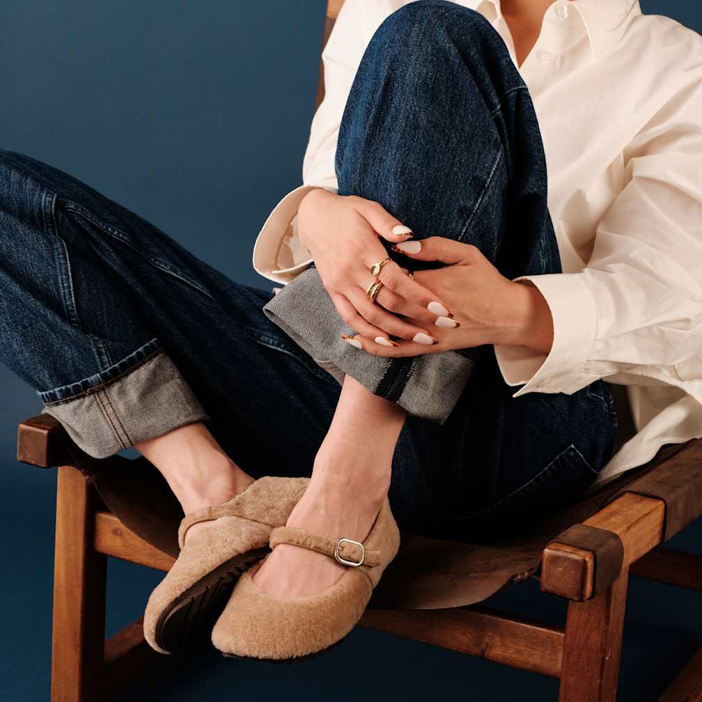 Quill Ballet Flat - BEACHWOOD
