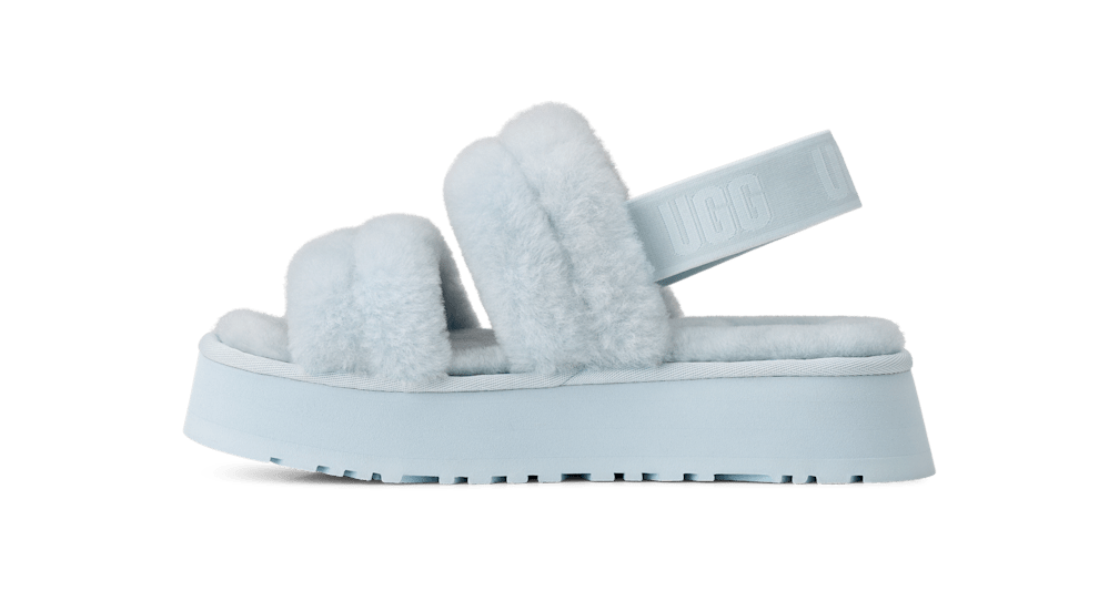 Disco Strap Slide - SKY BLUE