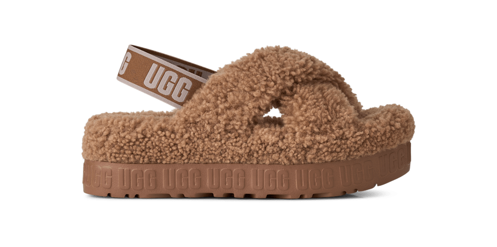 Oh Fluffita Cross Strap - CHESTNUT