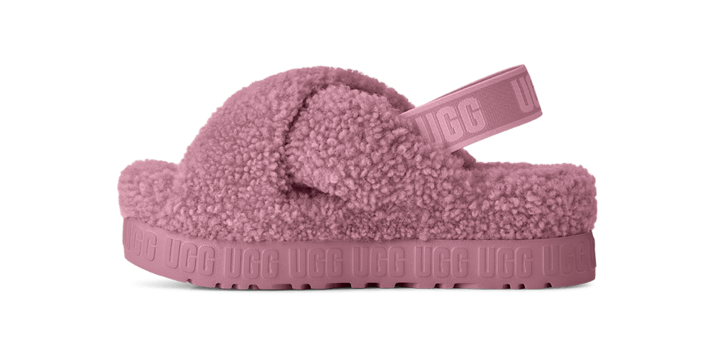 Oh Fluffita Cross Strap - DUSTY ORCHID