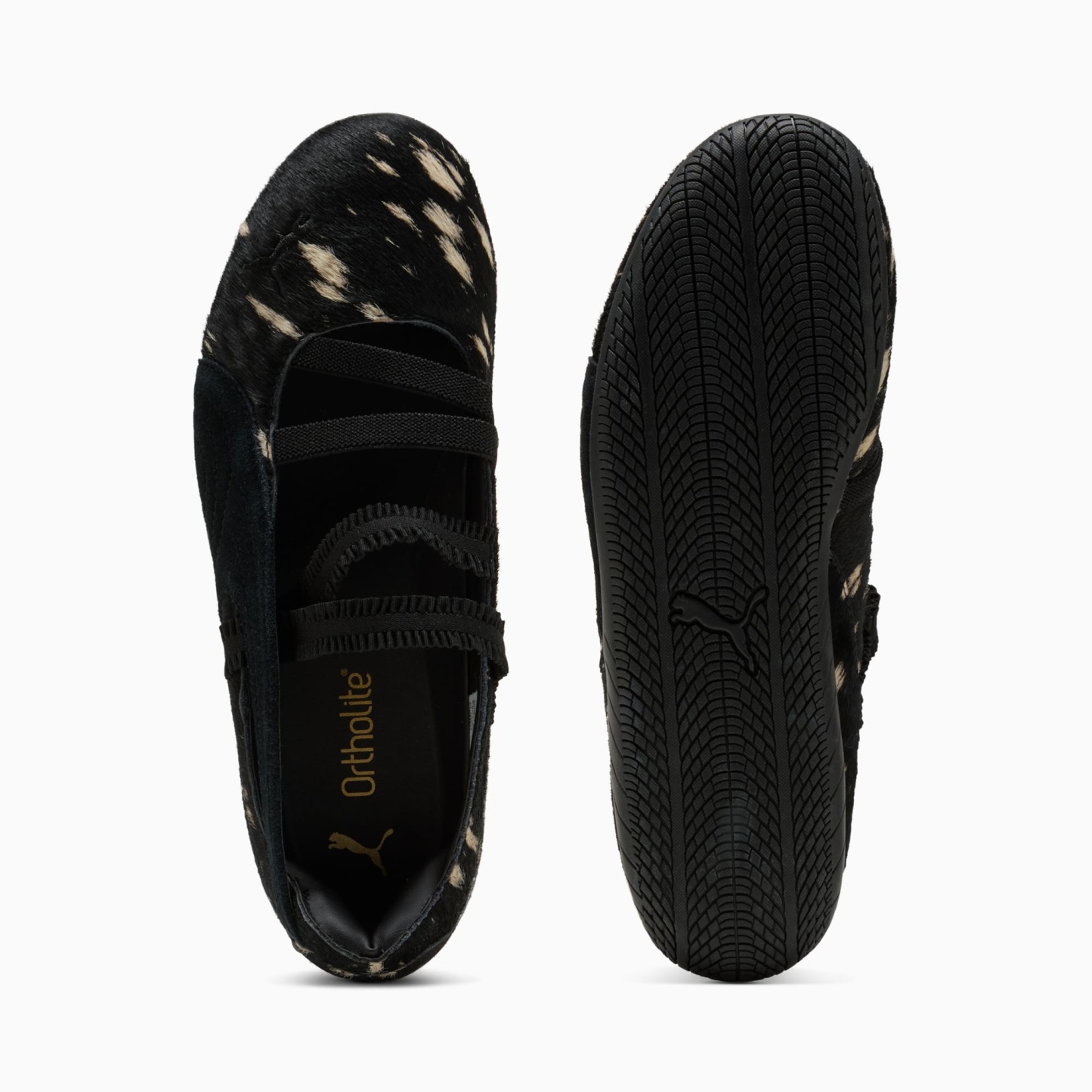 ウィメンズ スピードキャット バレエ ドゥレット スニーカー, PUMA Black-PUMA Gold, extralarge-JPN