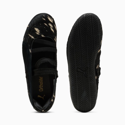 ウィメンズ スピードキャット バレエ ドゥレット スニーカー, PUMA Black-PUMA Gold, extralarge-JPN