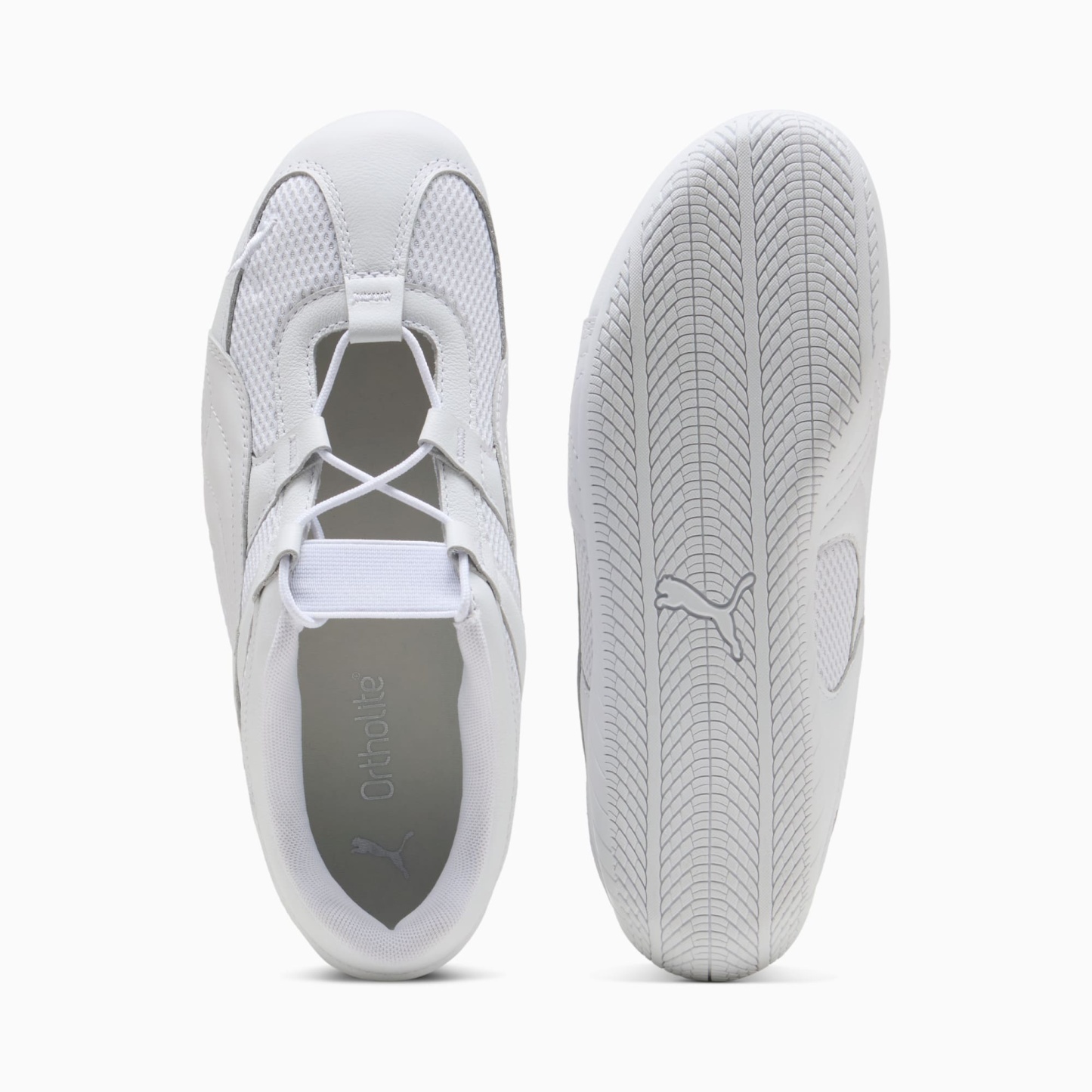 ウィメンズ スピードキャット GO メッシュ スニーカー, PUMA White, extralarge-JPN