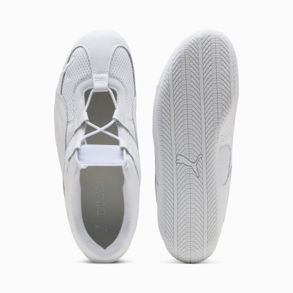 ウィメンズ スピードキャット GO メッシュ スニーカー, PUMA White, extralarge-JPN
