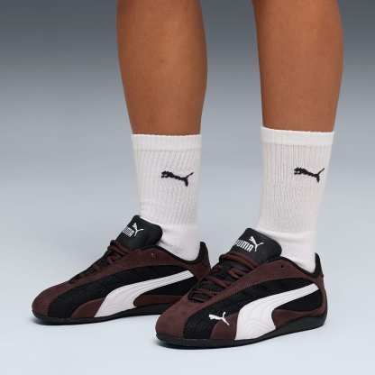 ユニセックス スピードキャット プラス スニーカー, Chocolate Brown-PUMA Black, extralarge-JPN