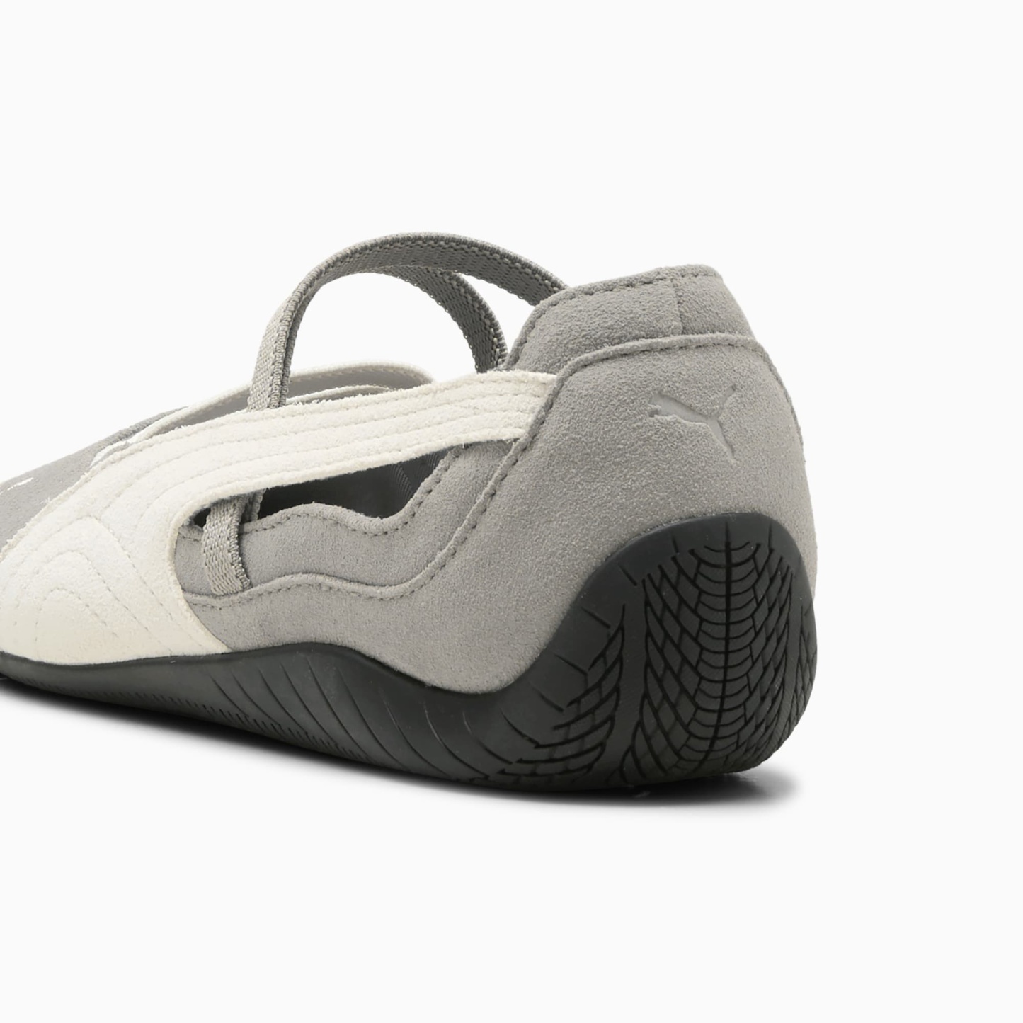 ウィメンズ スピードキャット バレエ SD スニーカー, Mouse Gray-PUMA Black, extralarge-JPN