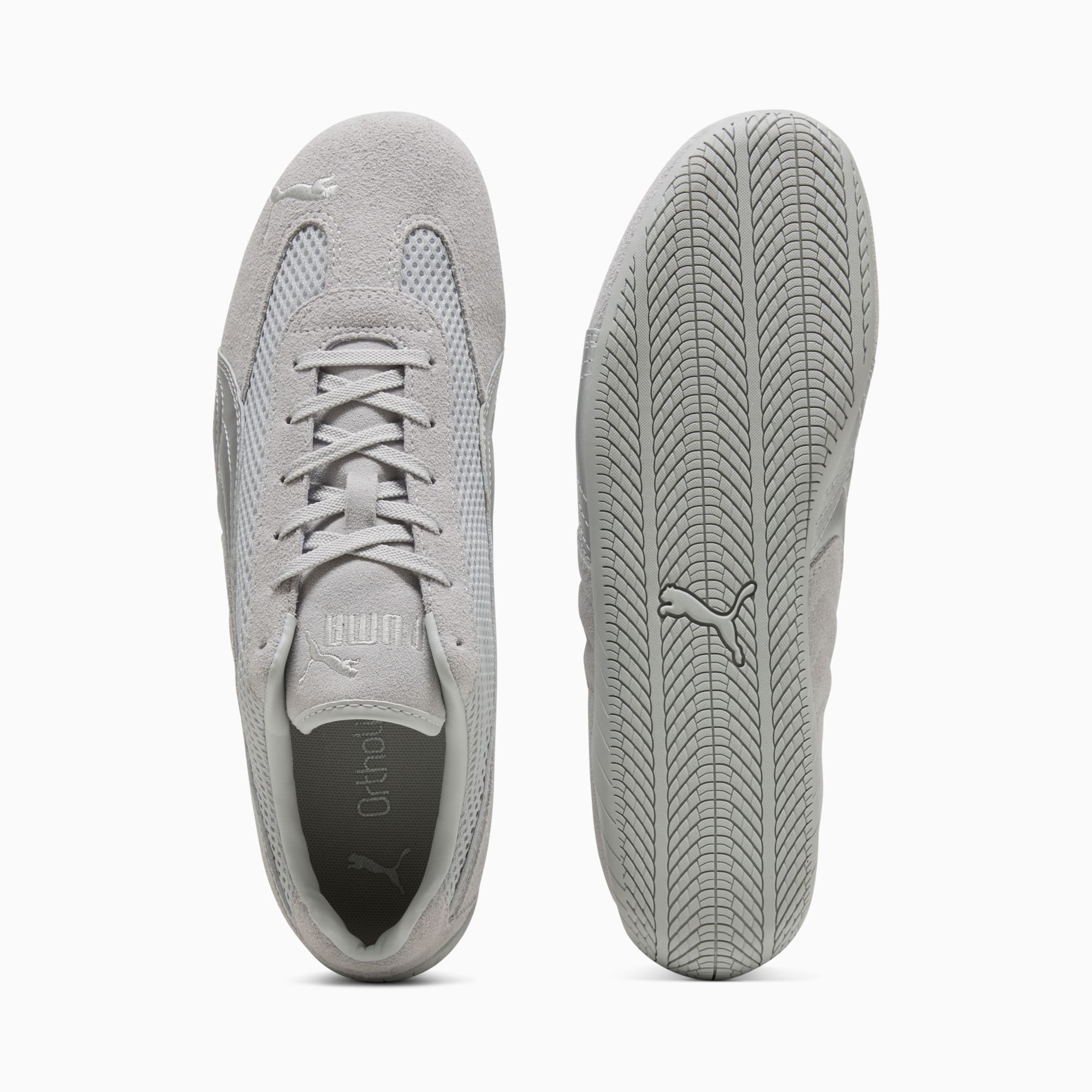 ユニセックス スピードキャット プレミアム スニーカー, Cool Light Gray-Matte Silver, extralarge-JPN