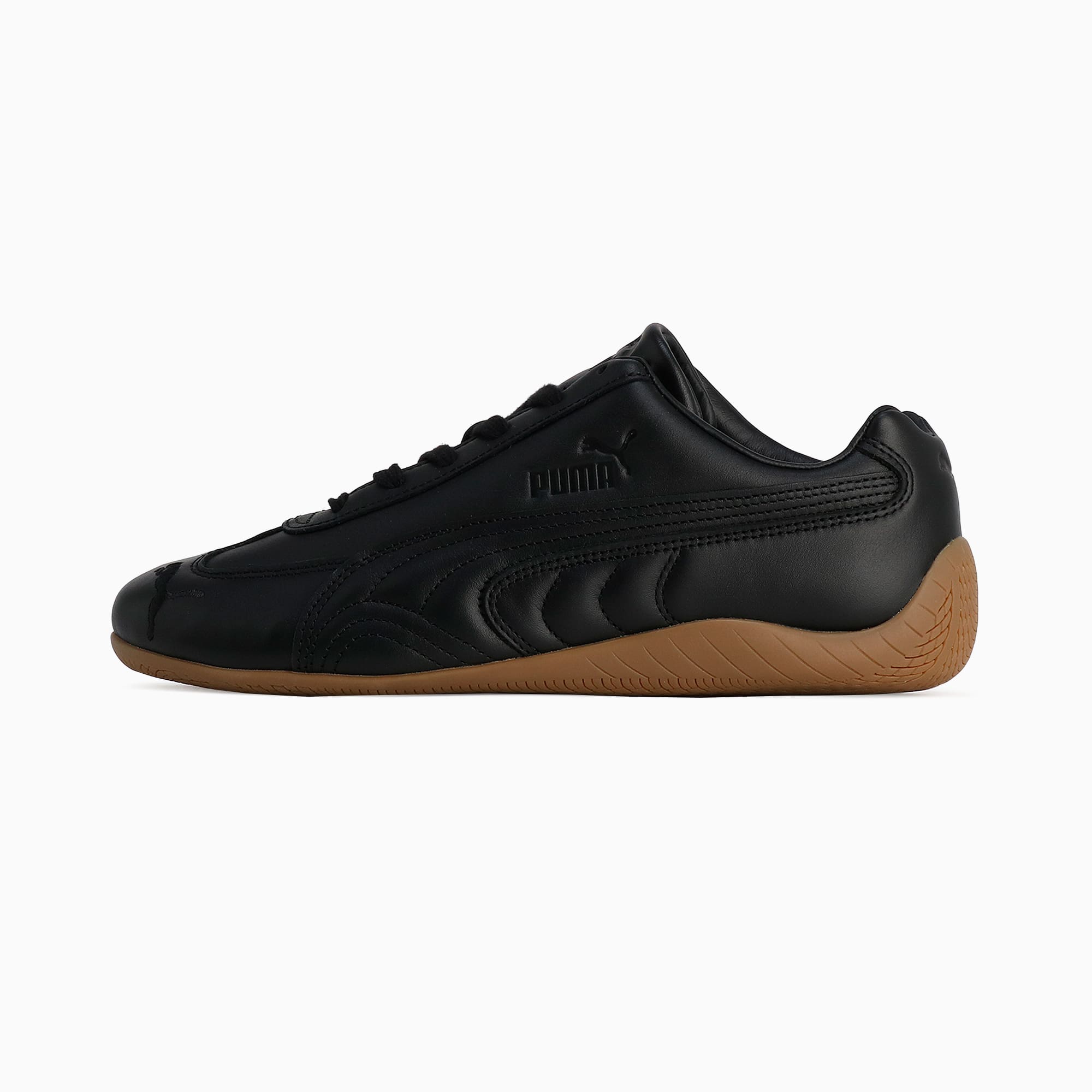 ユニセックス スピードキャット レザー スニーカー, PUMA Black, extralarge-JPN