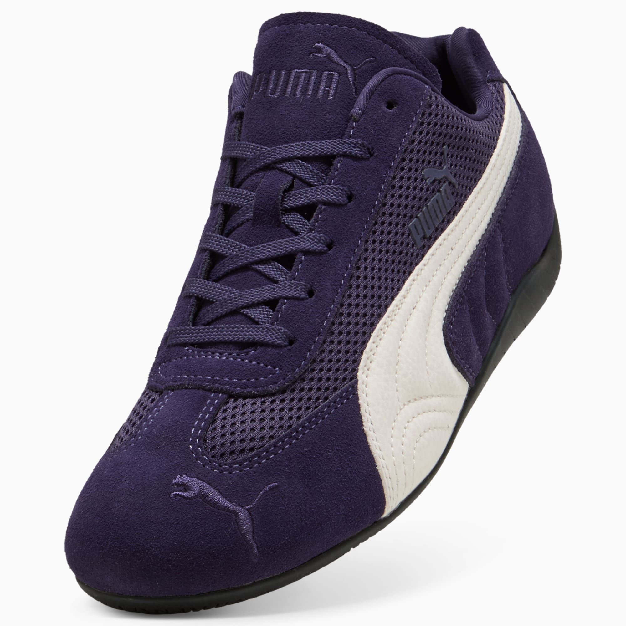 ユニセックス スピードキャット メッシュ スニーカー, Deep Plum-PUMA Black, extralarge-JPN